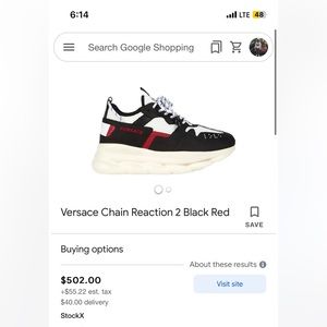 Versace Men size 7 worn !!!